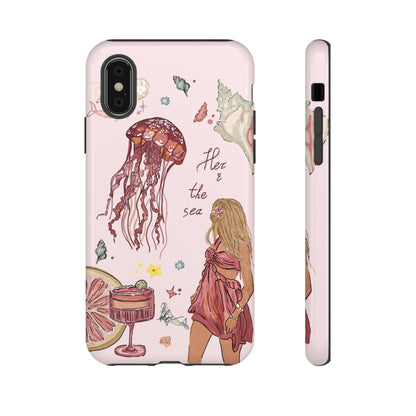 Her & The Sea iPhone Case