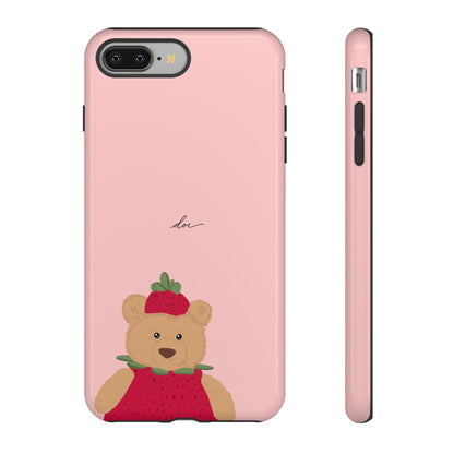 Strawberry Bear iPhone Case