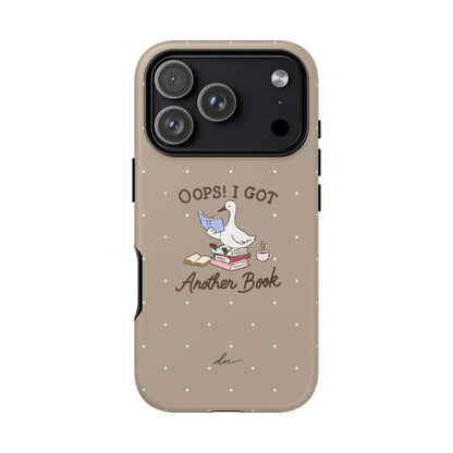 Oops Another Book! iPhone Case