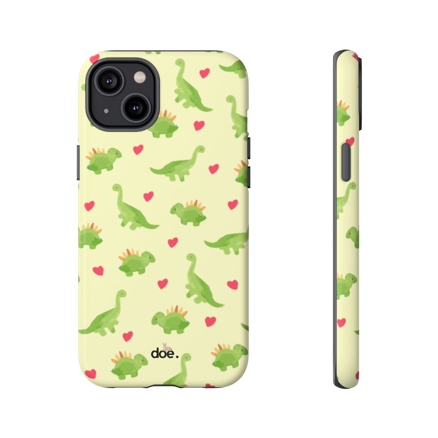 Dino Doodles iPhone Case