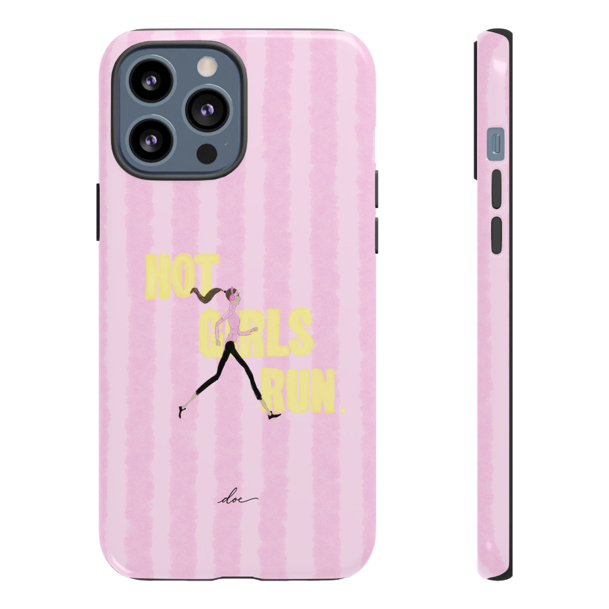 Hot Girls Run iPhone Case