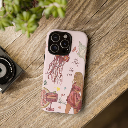 Her & The Sea iPhone Case