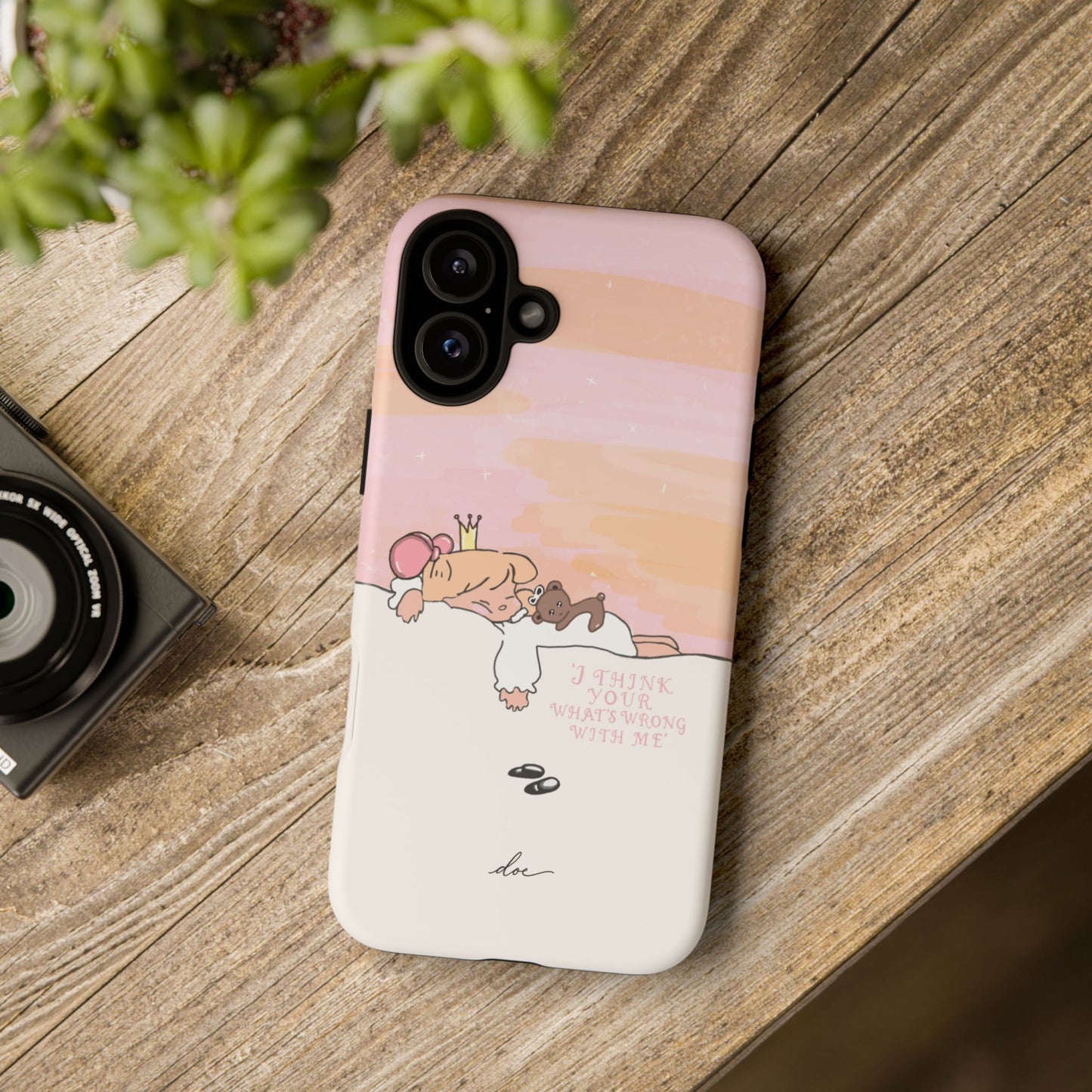 Wrong With Princess iPhone Case