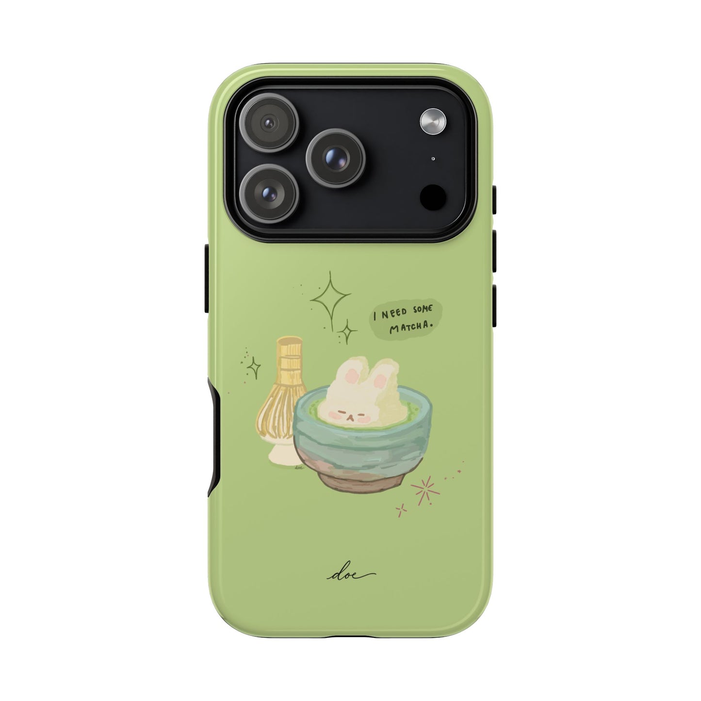 I Need Matcha! iPhone Case