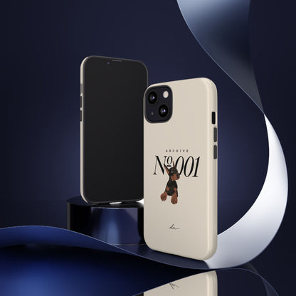 Doberman 001 iPhone Case