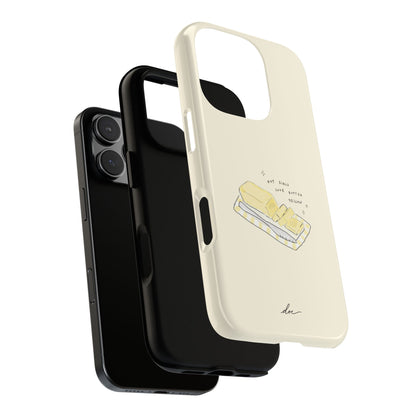Butter Yellow iPhone Case
