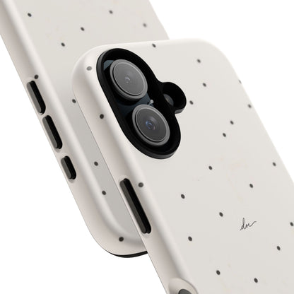 Polka Dachshund iPhone Case