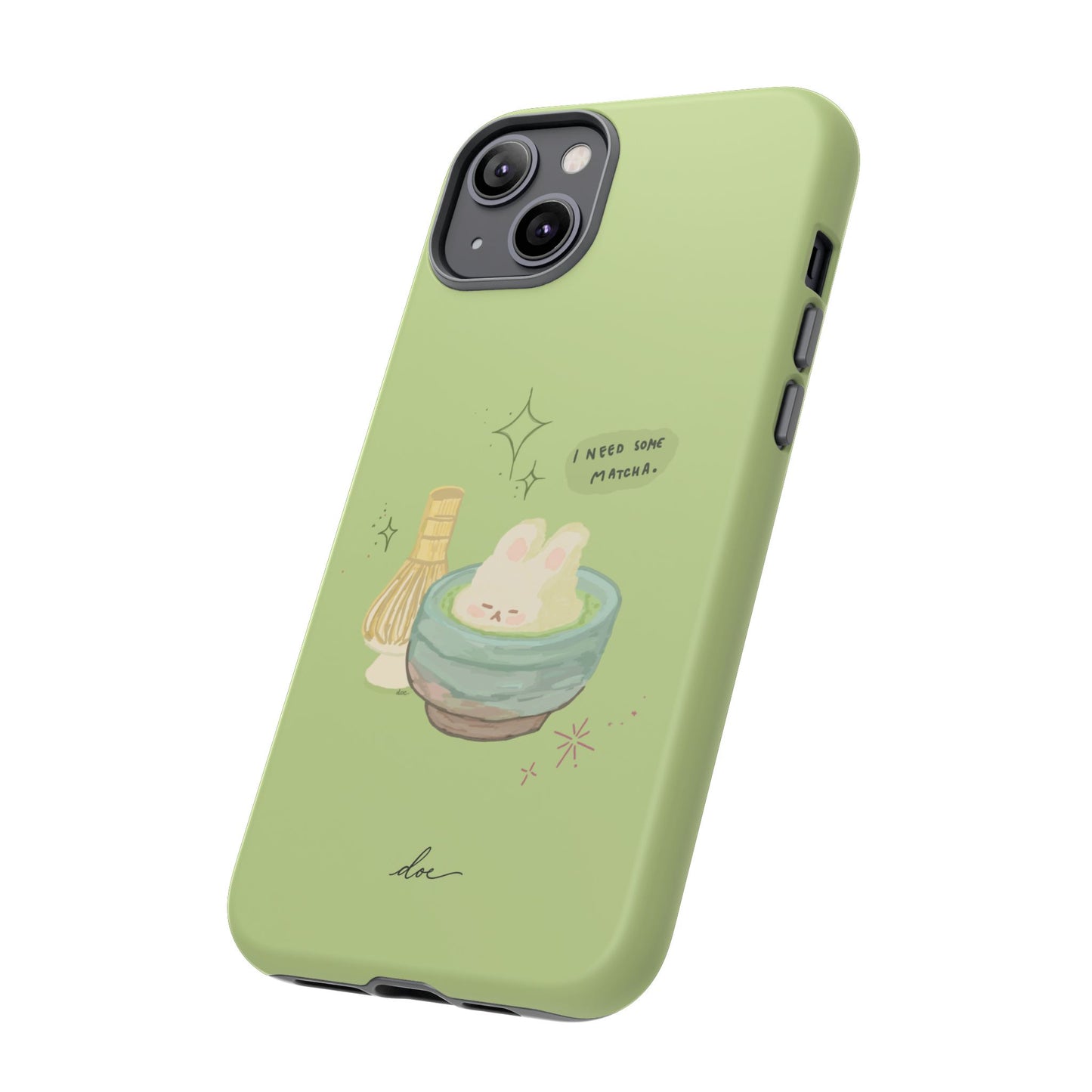 I Need Matcha! iPhone Case