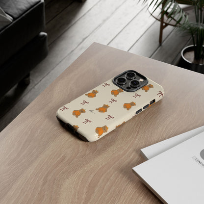 Pumpkin Bows iPhone Case