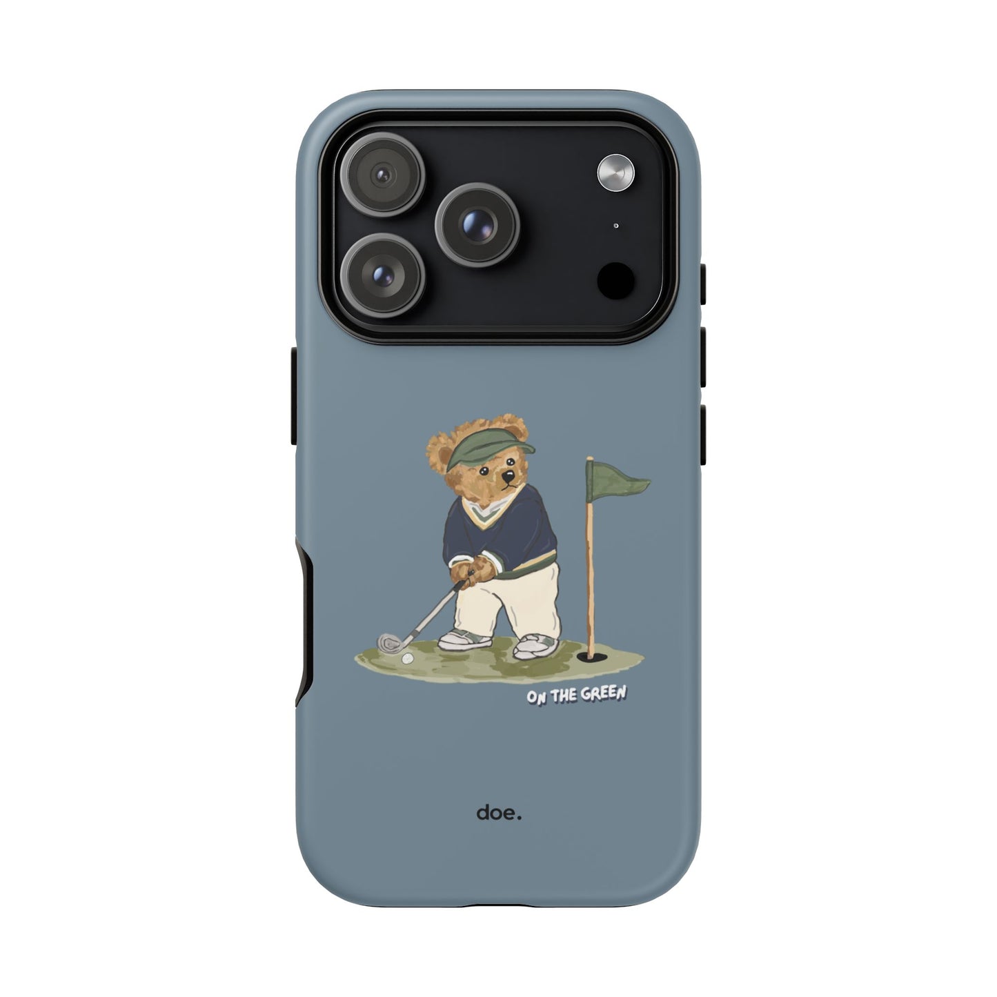 Bear Under Par iPhone Case