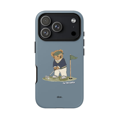 Bear Under Par iPhone Case