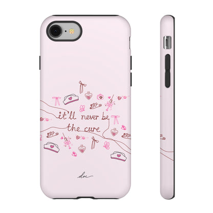 Never The Cure iPhone Case