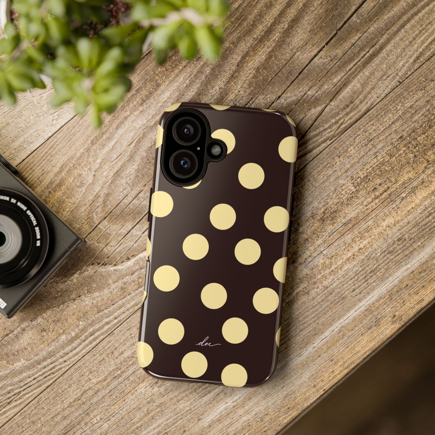 Butter Brown iPhone Case