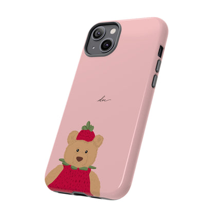 Strawberry Bear iPhone Case