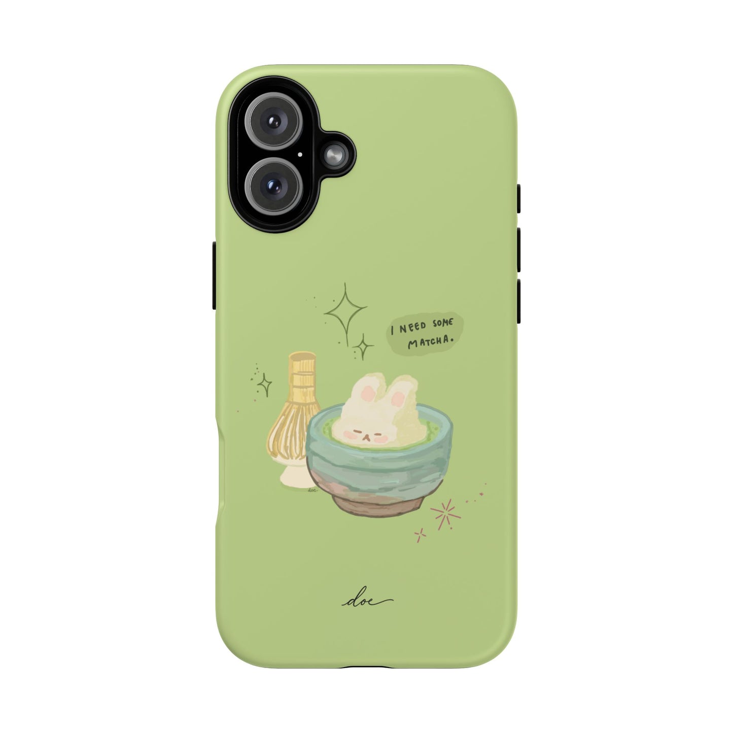 I Need Matcha! iPhone Case