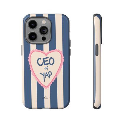 CEO Of Yap iPhone Case