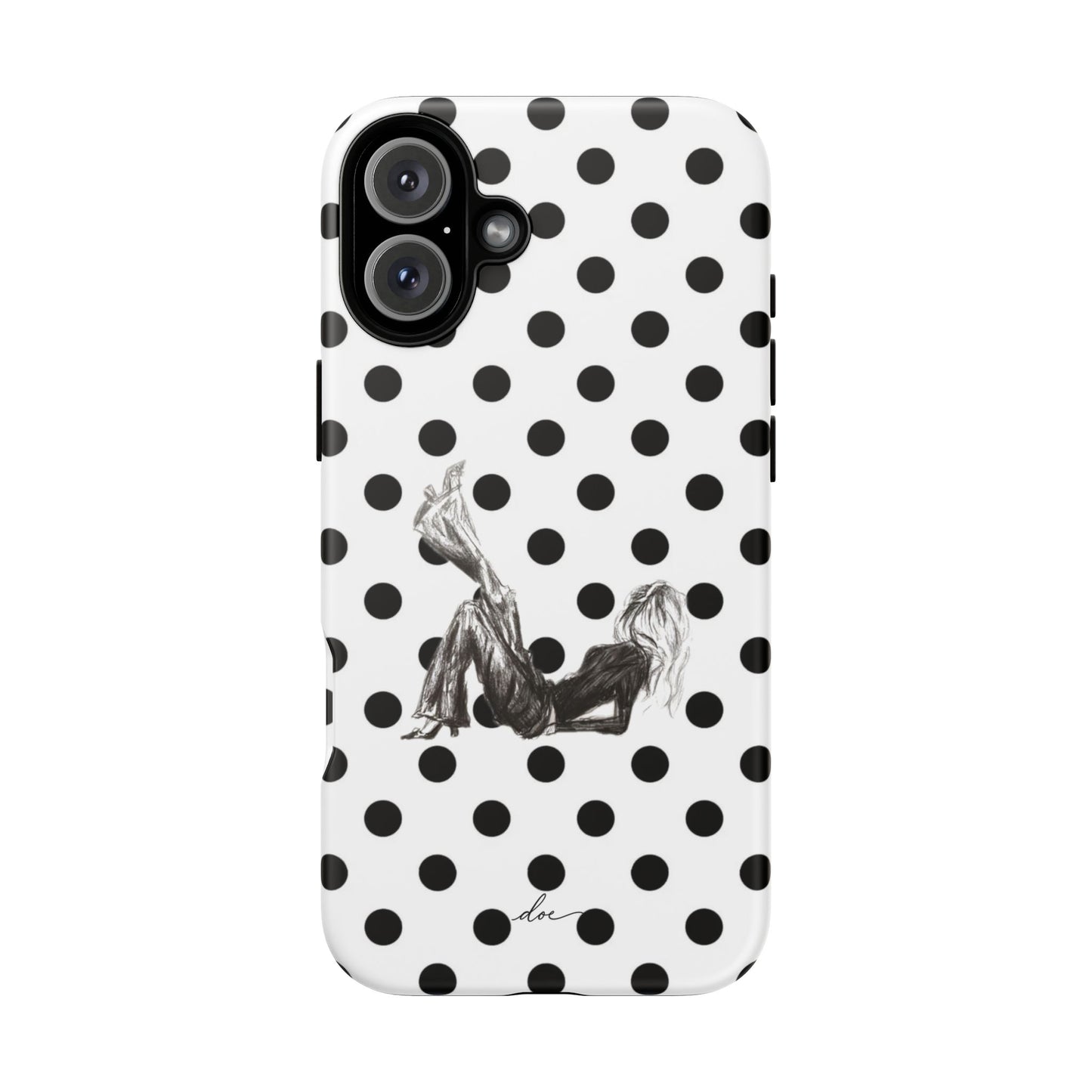 Polka Vouge Club iPhone Case