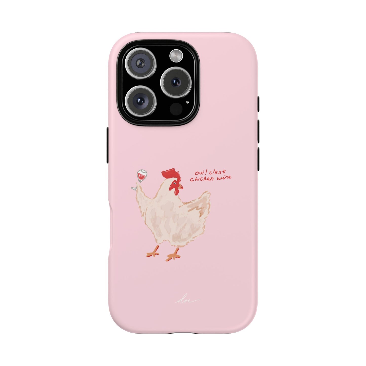 Chicken Wine iPhone Case