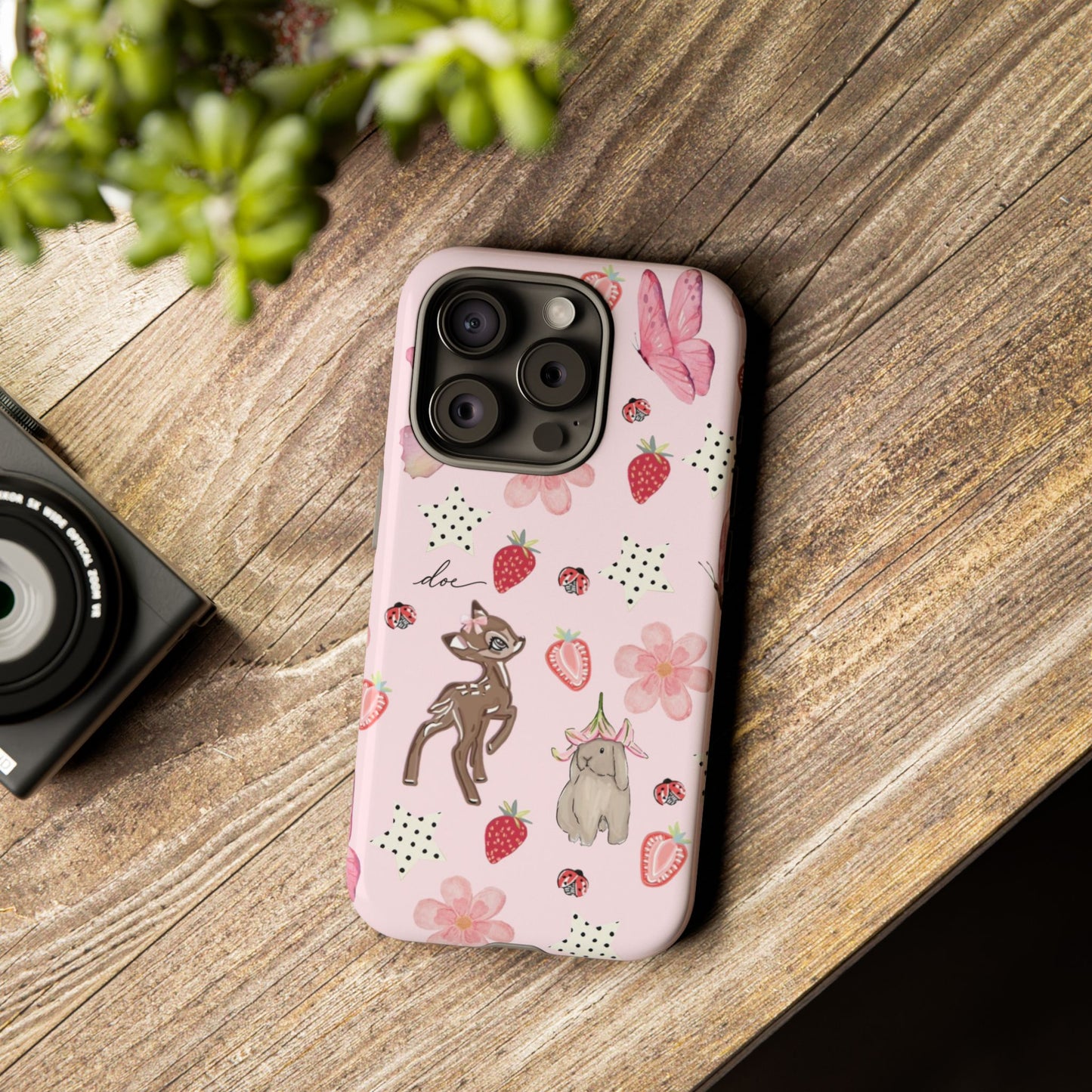 Doe & Bun iPhone Case