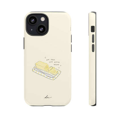 Butter Yellow iPhone Case