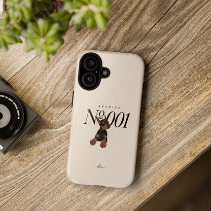 Doberman 001 iPhone Case