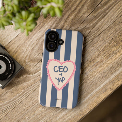 CEO Of Yap iPhone Case