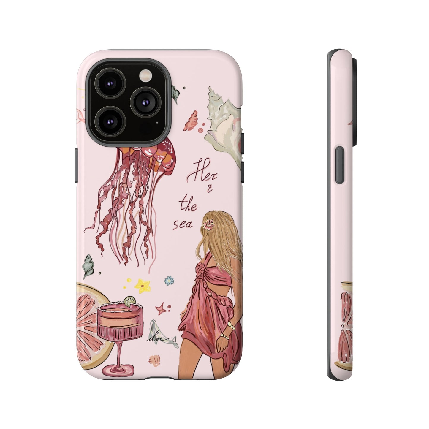 Her & The Sea iPhone Case