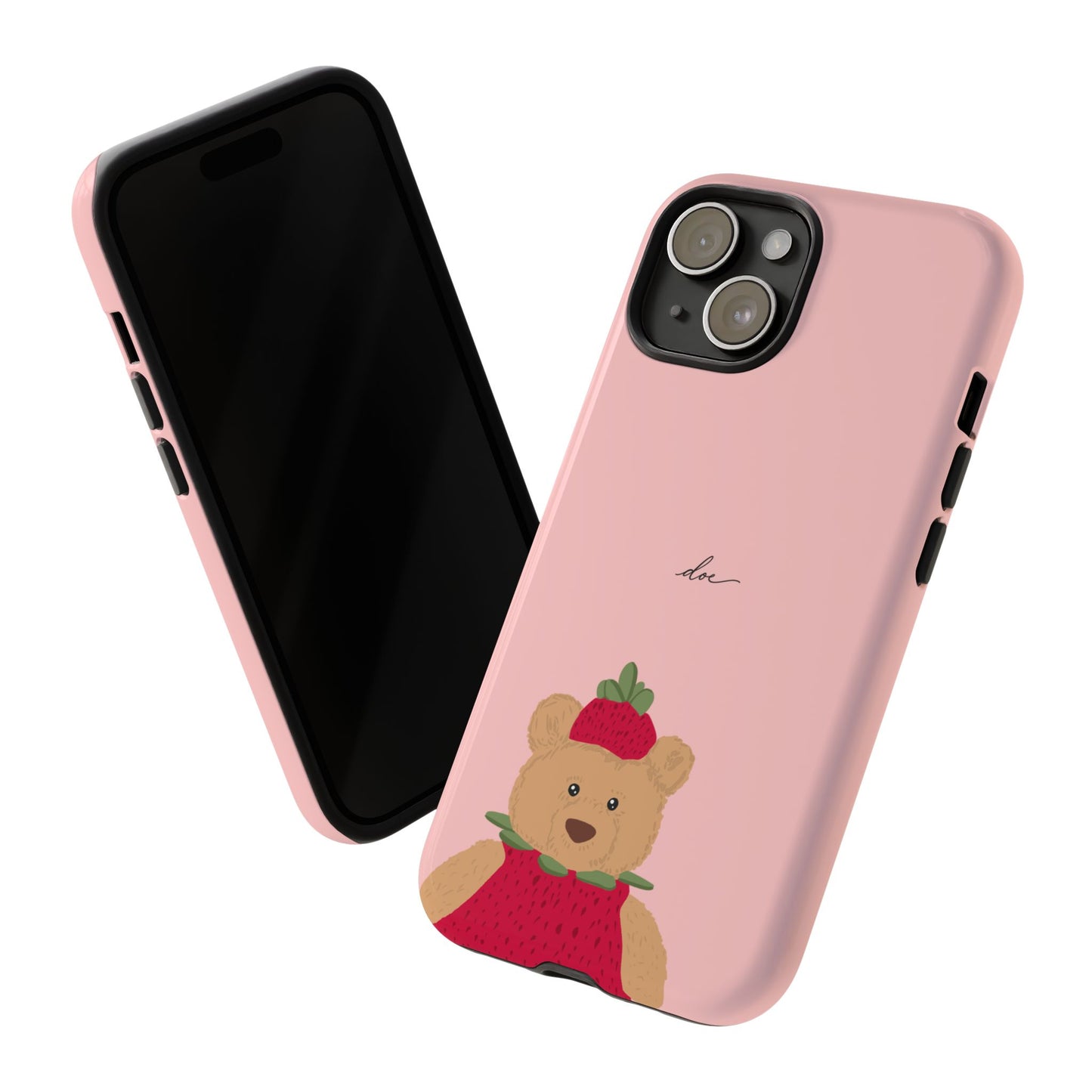 Strawberry Bear iPhone Case
