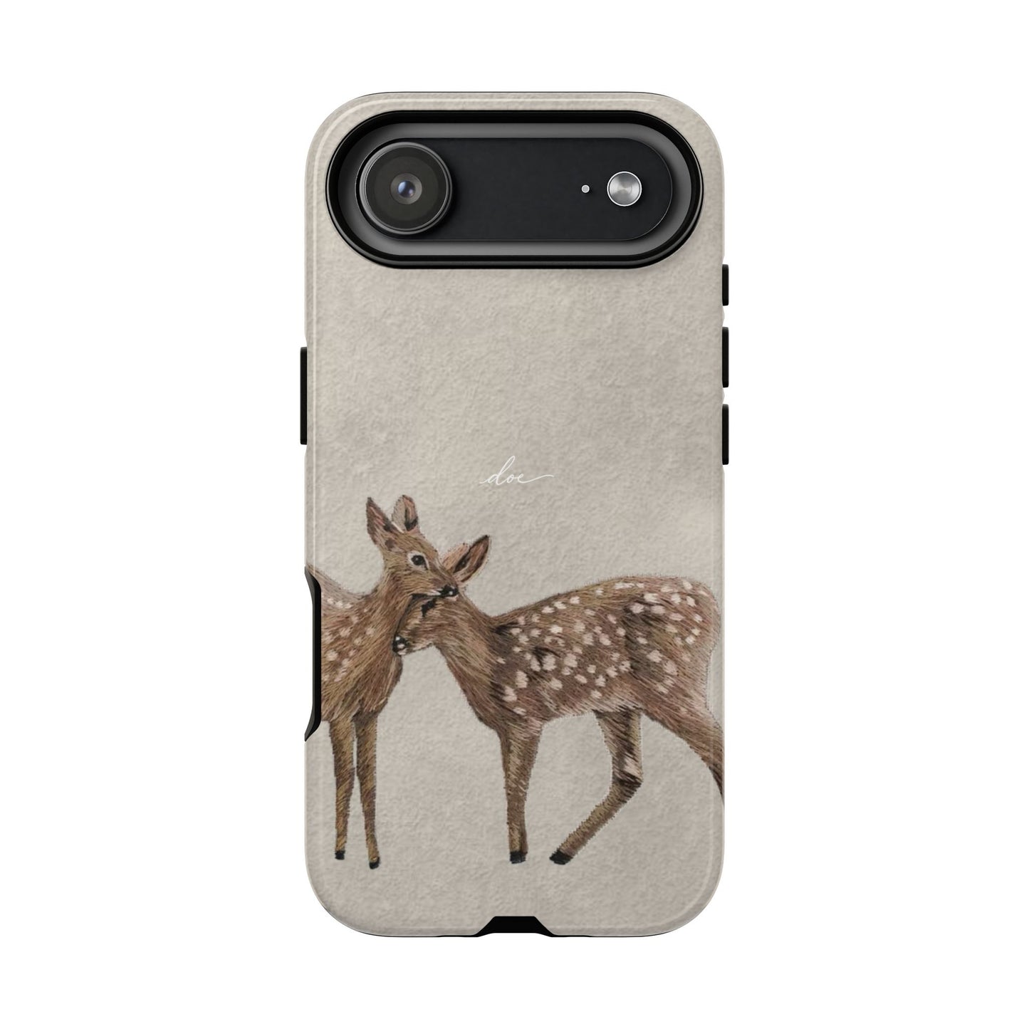 Deer Duo iPhone Case