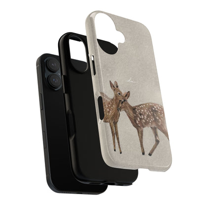 Deer Duo iPhone Case