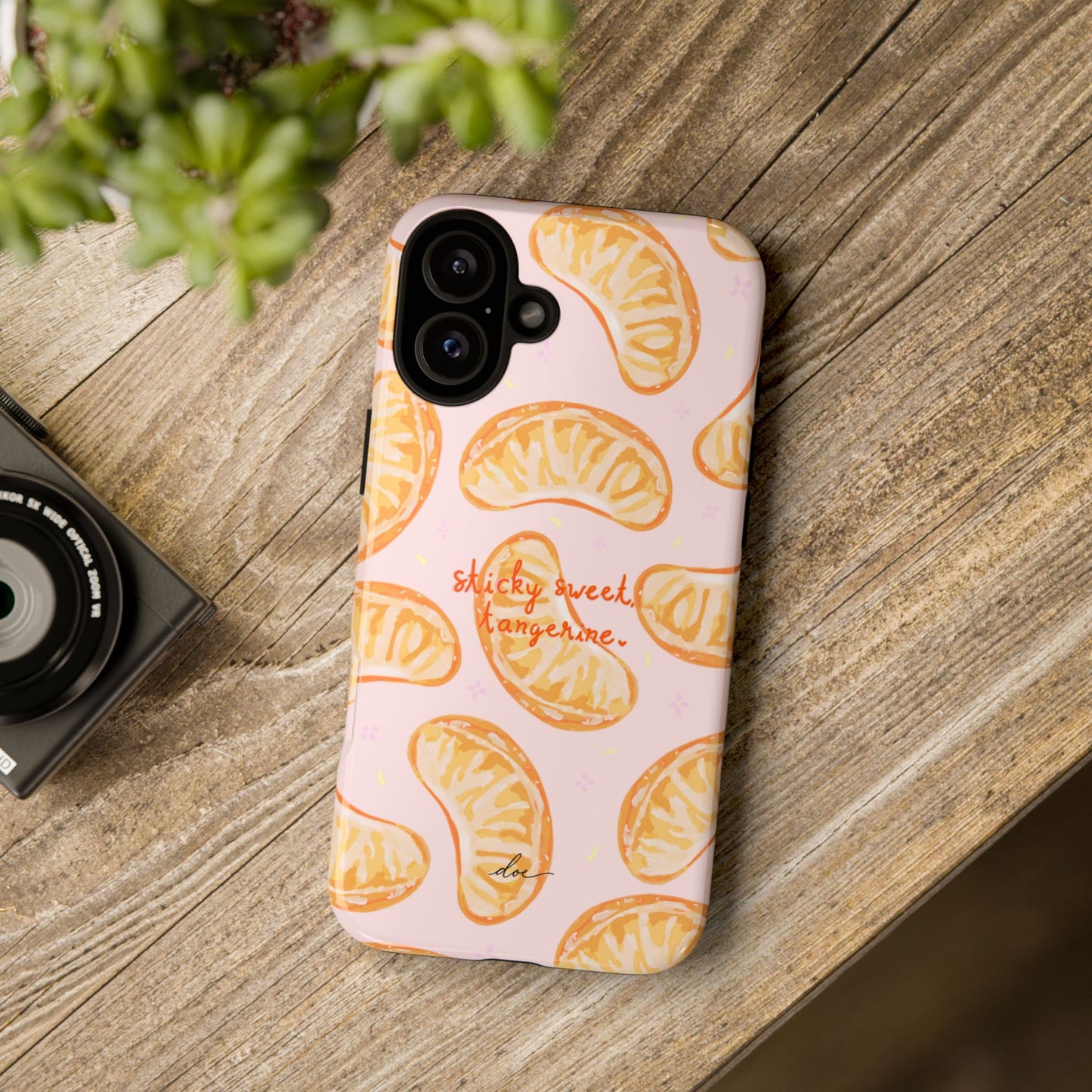 Tangerine iPhone Case