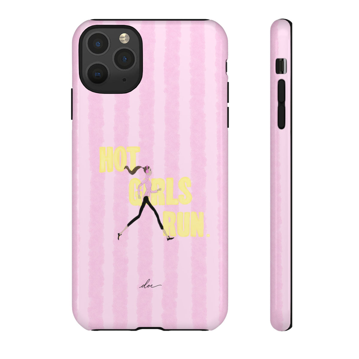 Hot Girls Run iPhone Case