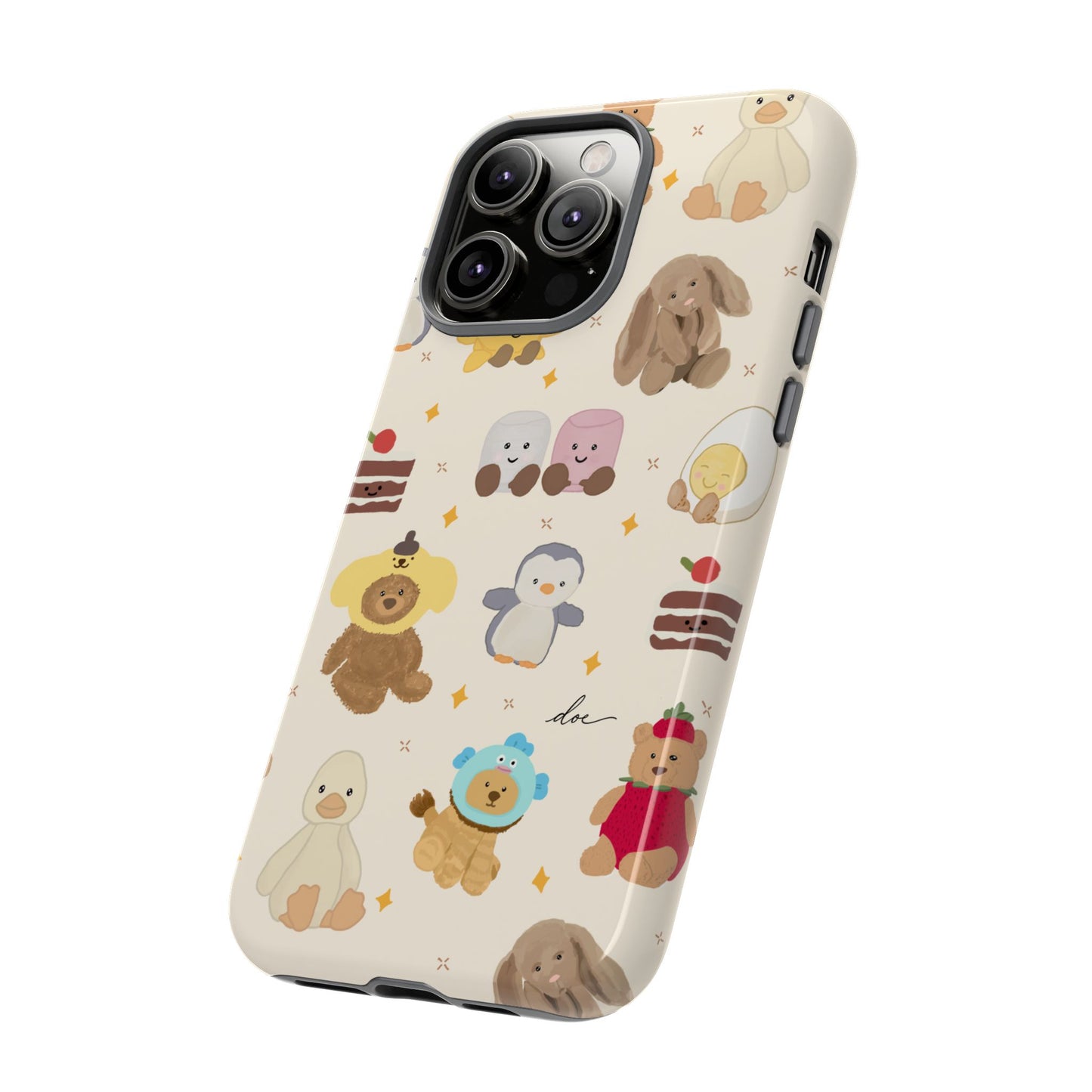 Teddy Chaos iPhone Case