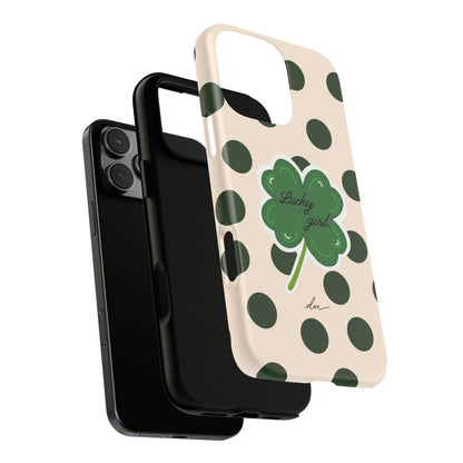 Lucky Girl iPhone Case