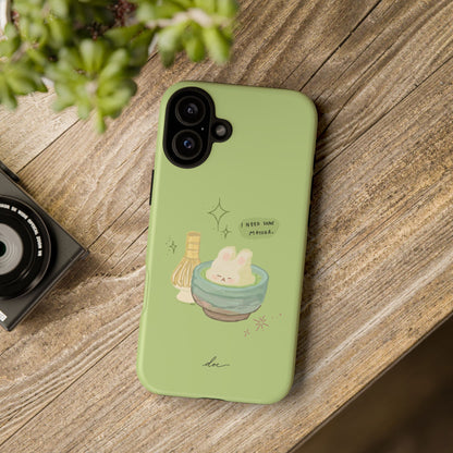 I Need Matcha! iPhone Case