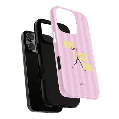 Hot Girls Run iPhone Case