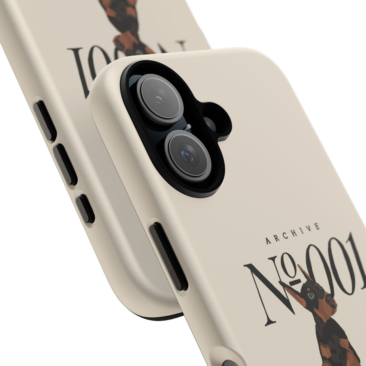 Doberman 001 iPhone Case