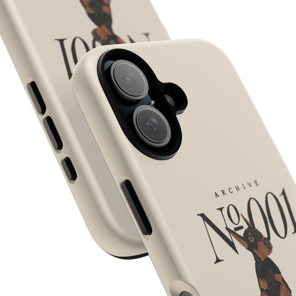Doberman 001 iPhone Case