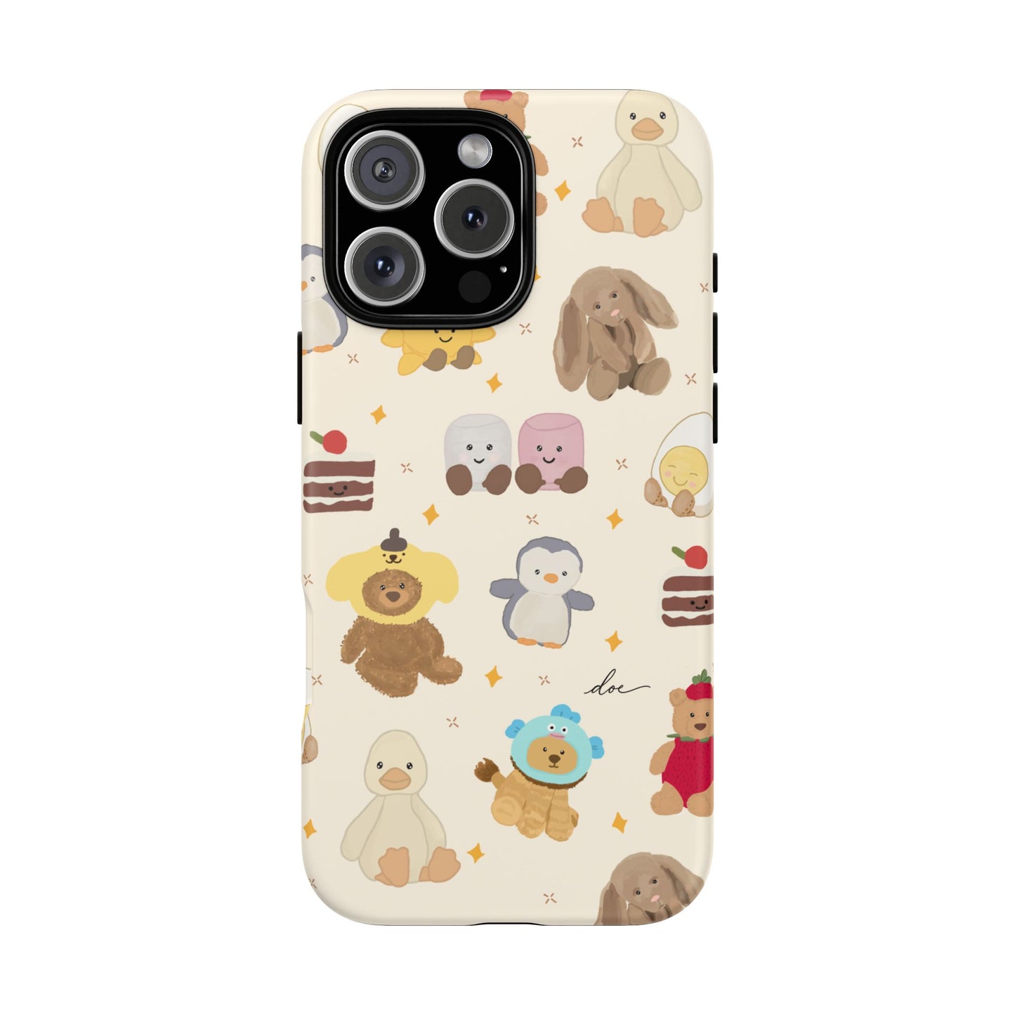 Teddy Chaos iPhone Case