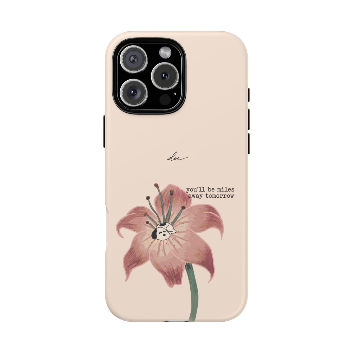 Miles Away iPhone Case