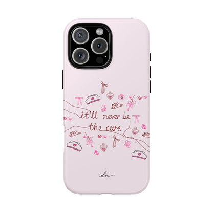 Never The Cure iPhone Case