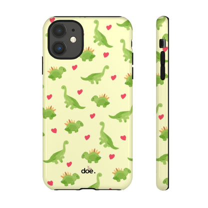 Dino Doodles iPhone Case