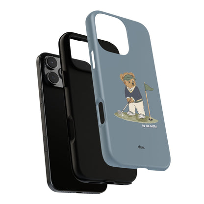 Bear Under Par iPhone Case