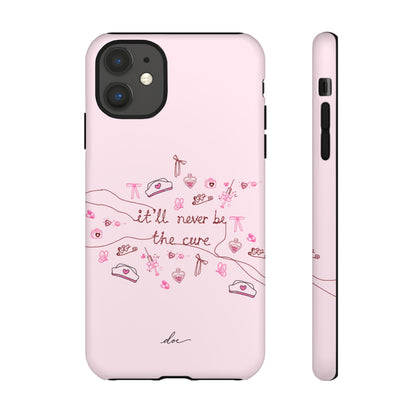 Never The Cure iPhone Case