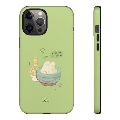 I Need Matcha! iPhone Case