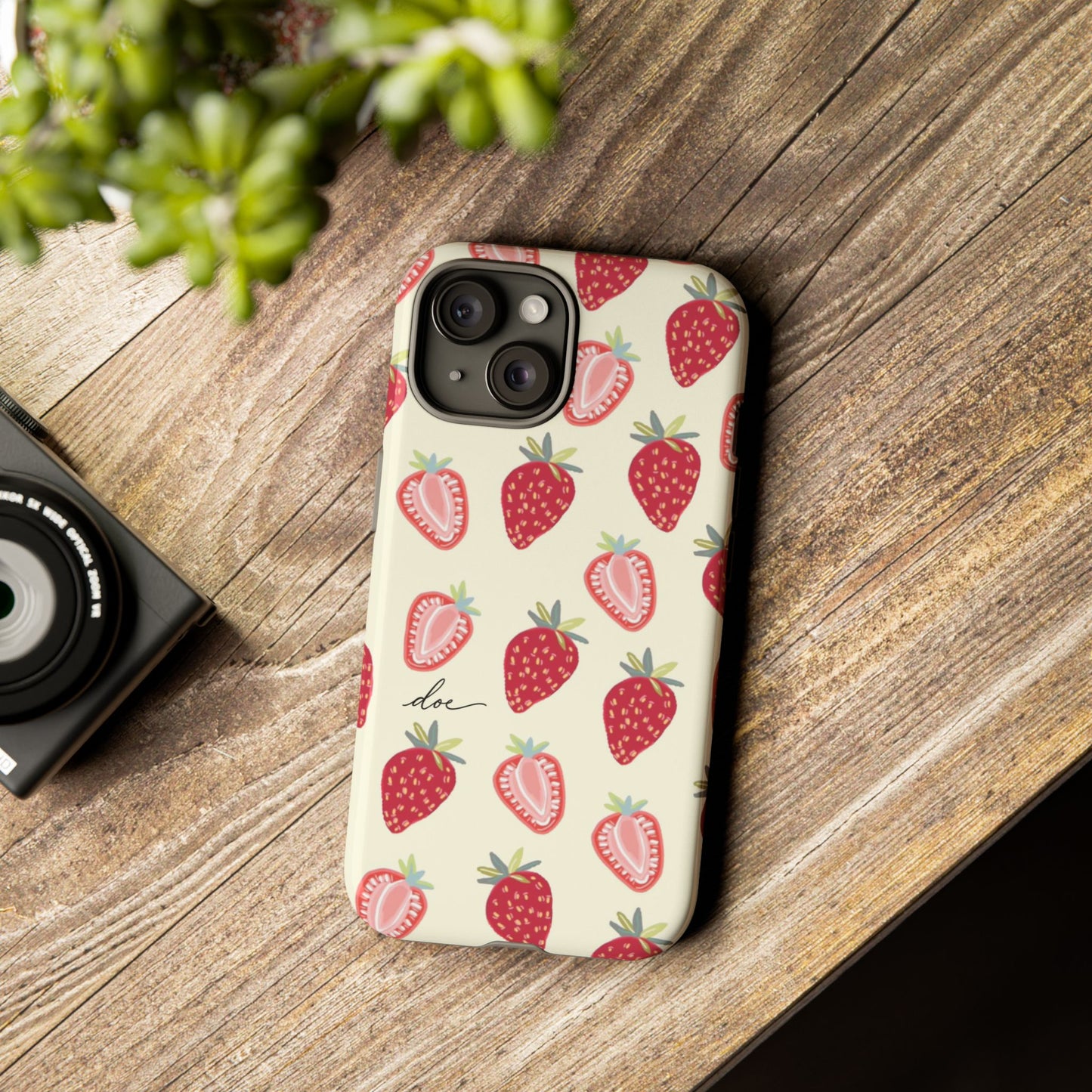 Strawberry Fields iPhone Case