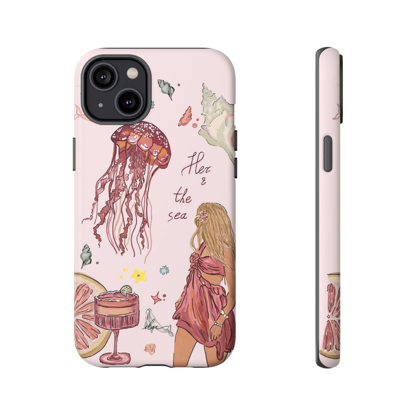 Her & The Sea iPhone Case