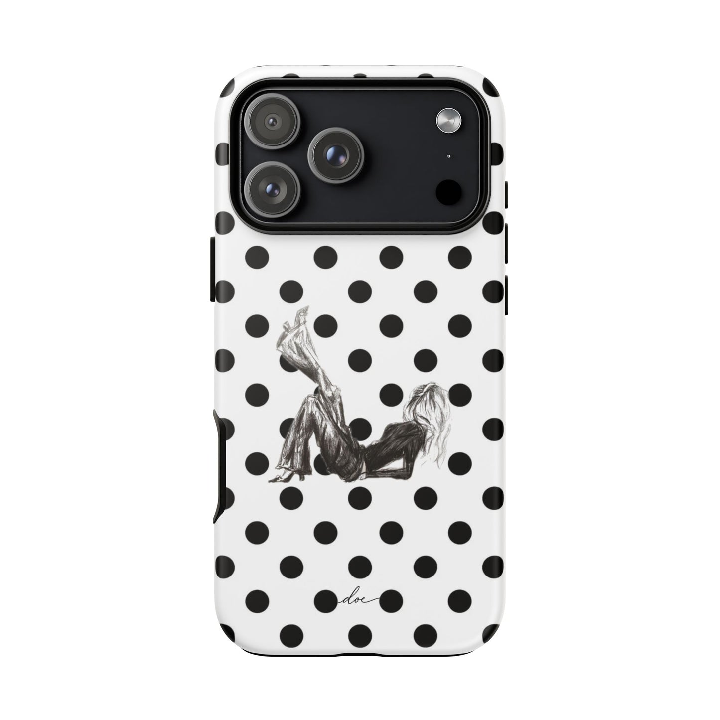 Polka Vouge Club iPhone Case
