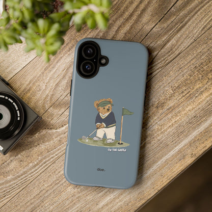 Bear Under Par iPhone Case