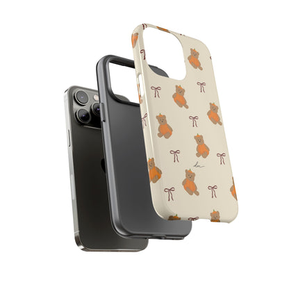 Pumpkin Bows iPhone Case